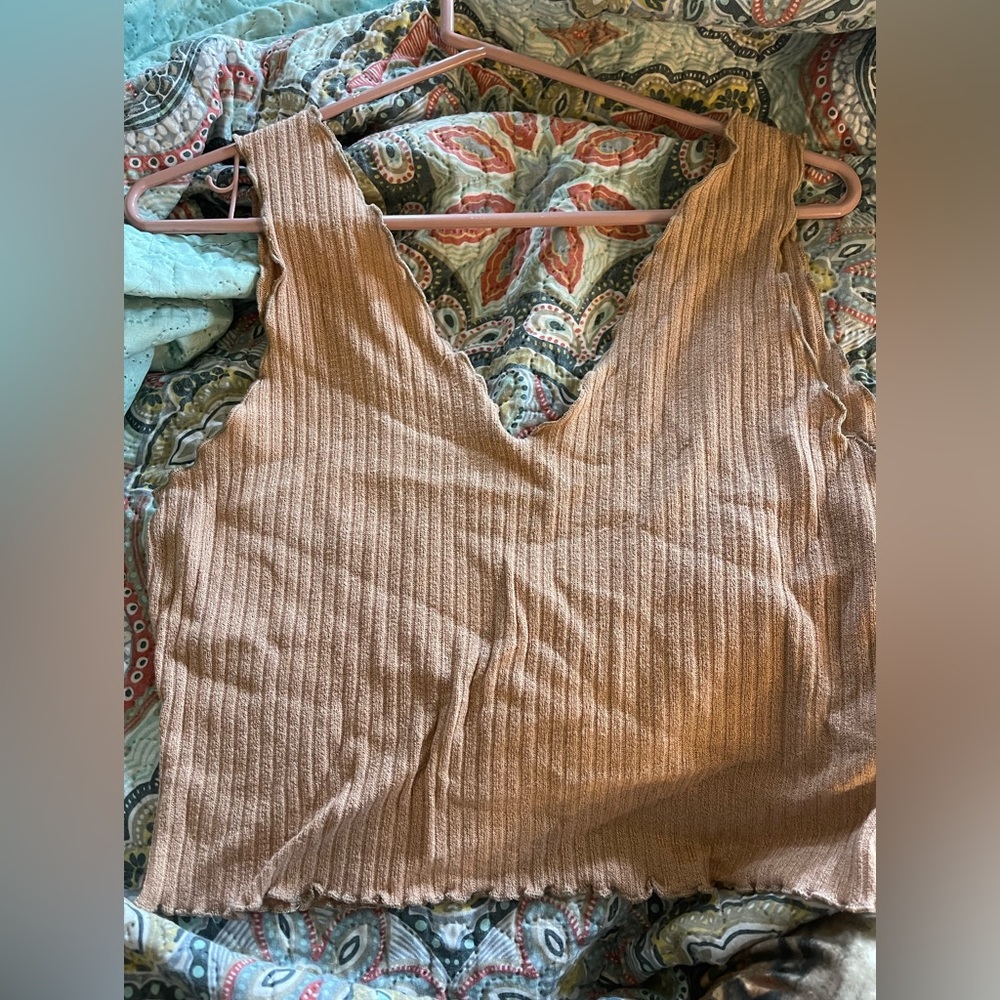 Tan tank top